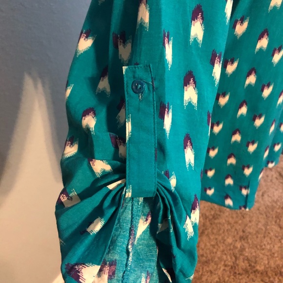 Gap teal top - Picture 4 of 6